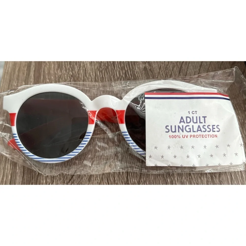 Brand New! Set Of 3 Holiday Festive 4th Of July Sunglasses